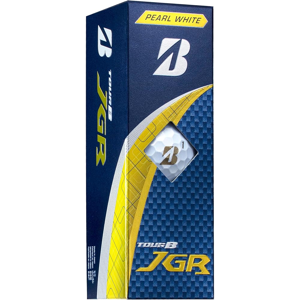 Bridgestone TOUR B JGR Golf Balls Pearl White 12 Pack 2025 Model