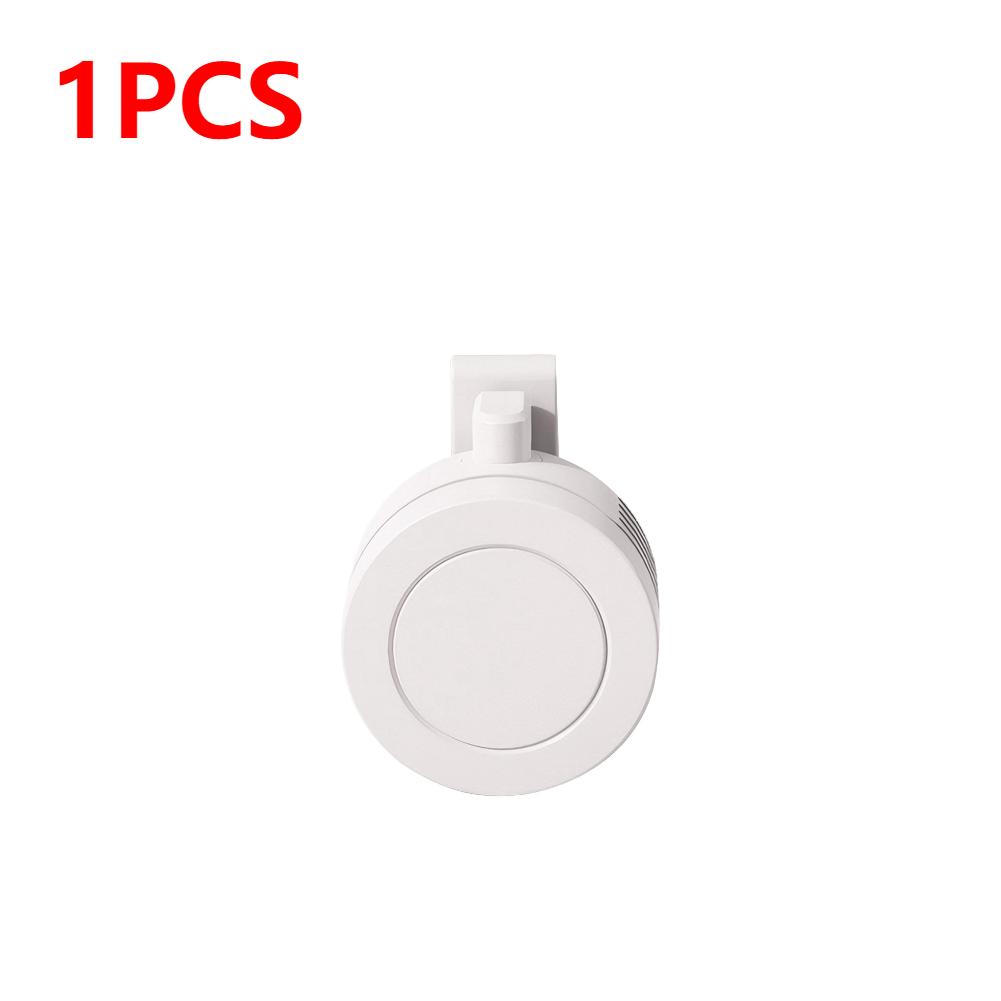 2/1PC Mini Clip Fan 3 Wind Speeds Portable Waist Clip Fans Leafless Personal Body Fan 900mAh Wireless Electric Air Circulators