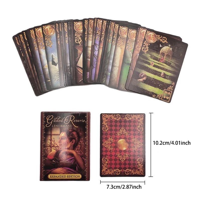 Non-Toxic Hot Sell Rider Tarot Cards For Divination Personal Use Tarot Deck Full English Version Board Games Play Entertainment Table Game
