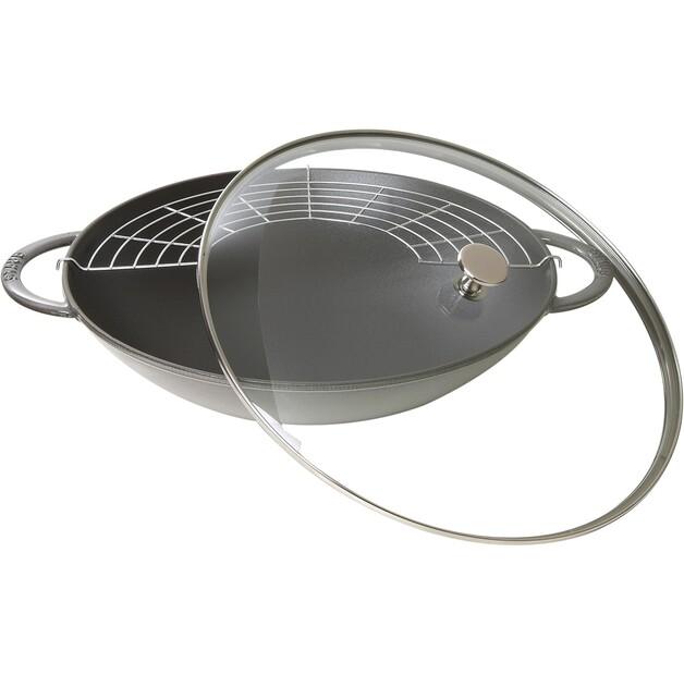 Wok Pan Zwilling Staub 37 Cm Grey 5.7 L (1313918)