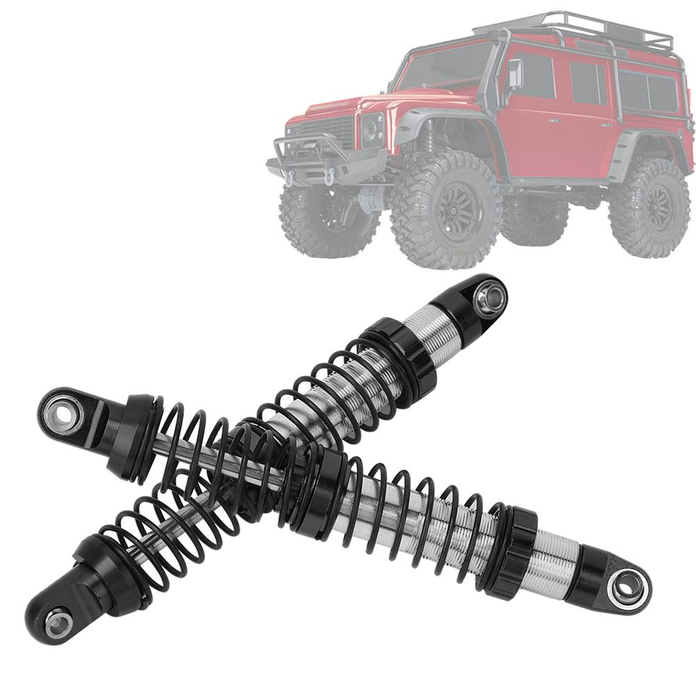 102mm Double Spring Shock Struts Damper Fit for Traxxas Trx 4  RC Car ModelBlack B8260SBL