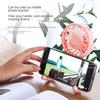 Baby Stroller Fan Hand Held Rechargeable USB Bladeless Small Folding Fans Mini Ventilator Silent Table Outdoor Cooler Neck Fan