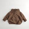 Autumn and Winter Korean Version Children's Sweater, Stylish and Retro Casual Hooded Knitted Sweater for Both Men and Women Babies