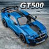 Large Size 1/18 Mustang Shelby GT500 Alloy Diecasts Sports Car Models 4 Doors Can Be Opened Metal Vehicles for Kids Toys Gifts