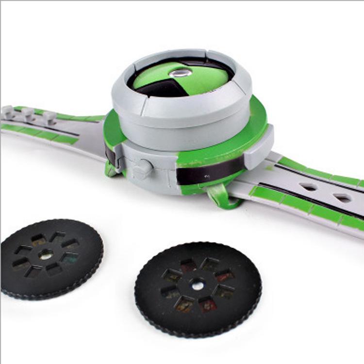 BEN10 Cross-Border E-Commerce Defender Projection Watch - Educational Electronic Cartoon Bracelet for Kids