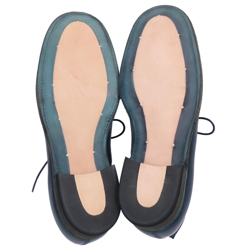 PETROSOLAUM slit mid whole cut shoes shoes 40 NavyUsed