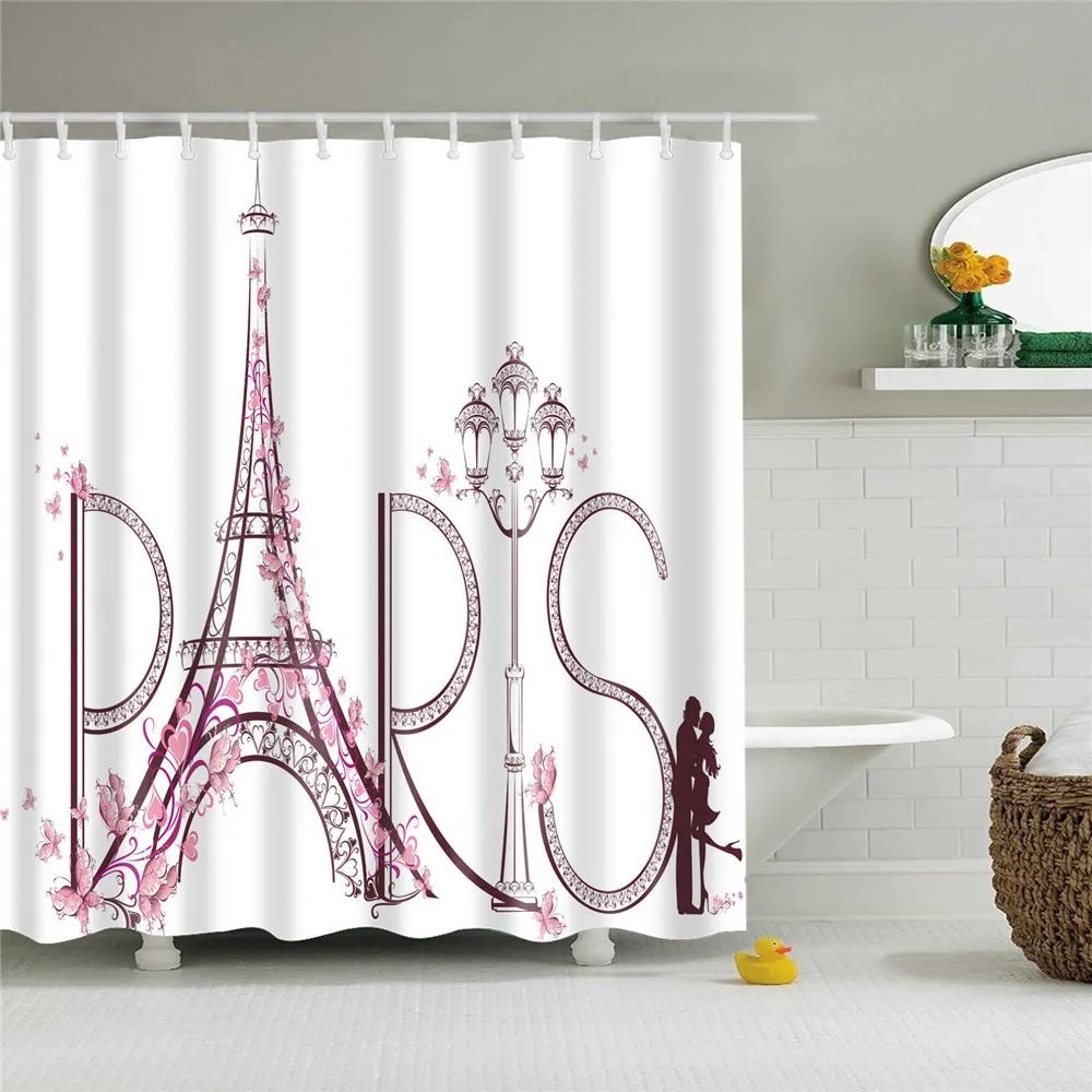 Personality Cartoon Shower Curtain Polyester Fabric Bath Curtain For The Bathroom Decorations Shower Curtains Bathroom Curtain