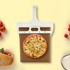 Sliding Pizza Peel Portable Pizza Peel Multifunction Wooden Pizza Spatula Paddle Hangable with Handle for Home Kitchen