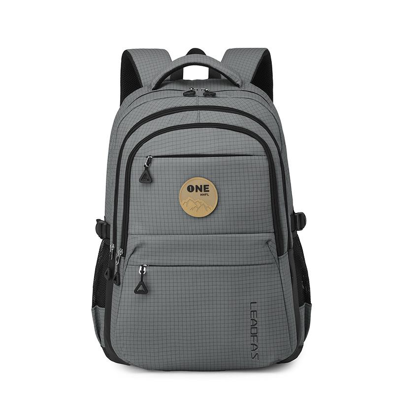 New Schoolbag Large-capacity Spine Protection To Reduce the Burden On Junior High School and High School Students Backpack Leisure Travel Backpack