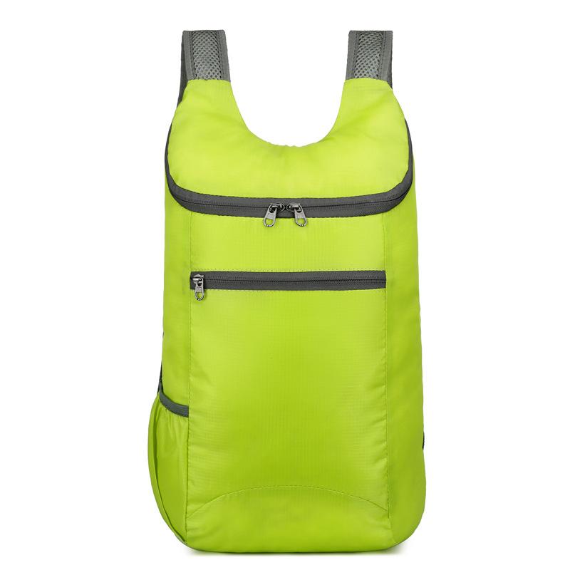 Outdoor Folding Bag, Multi-functional, Large Capacity, Portable Oxford Cloth Backpack for Cycling, Sports, and Travel, Ultra-lightweight.
