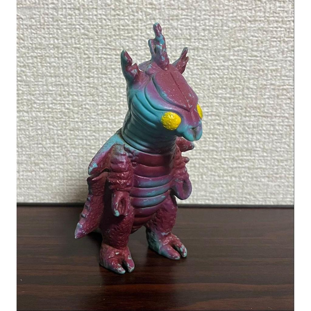 Used Bullmark Soft Vinyl Alibunta Super Beast Monster Ultraman Ace Figure