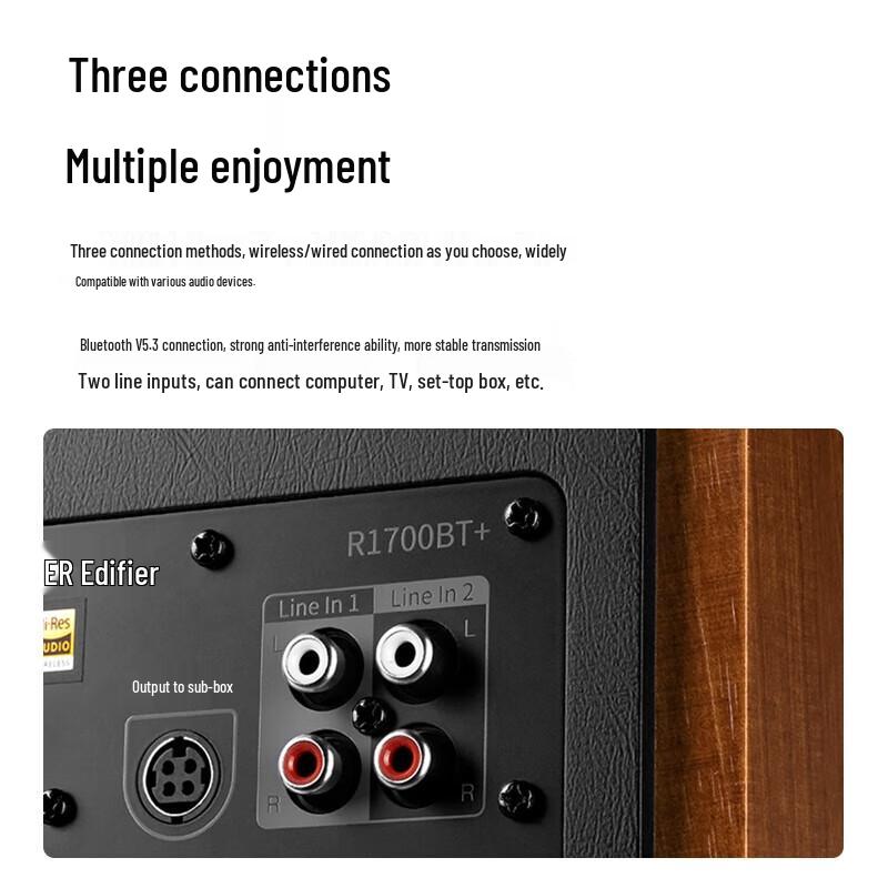 Edifier R1700BT+ Active Bluetooth Speakers