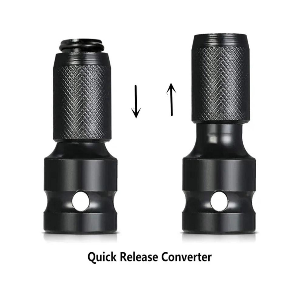 Electric Wrench Converter Head Hexagonal 1/2 To 1/4 Converter Wrench Impact Socket Adapter Electric Accessories