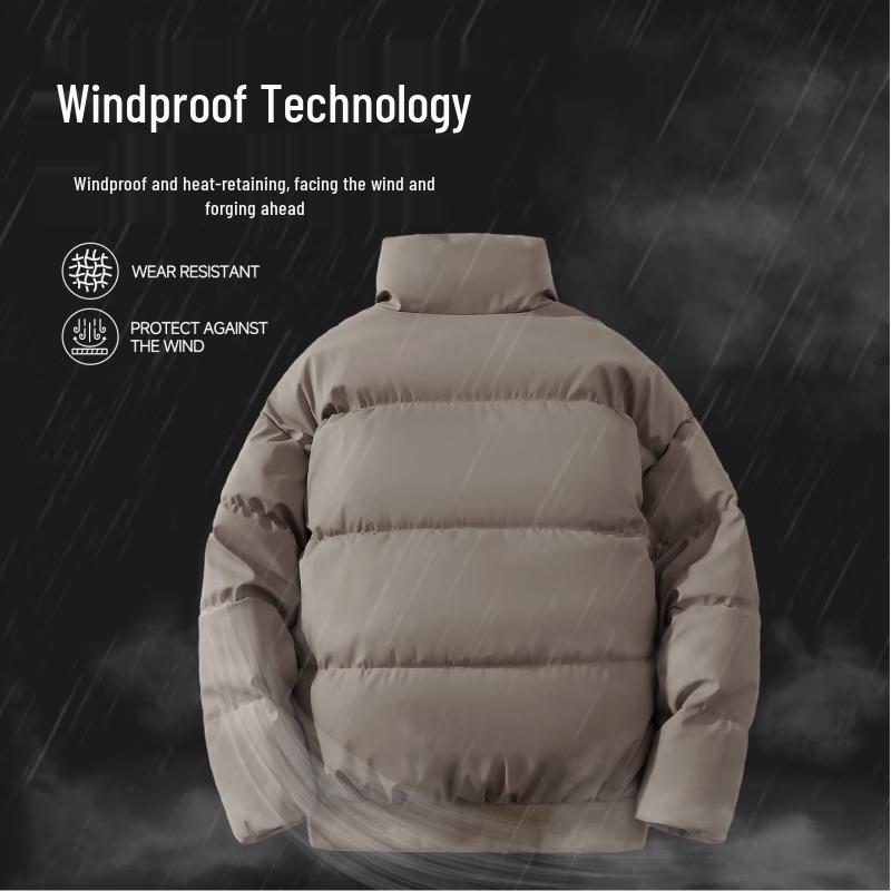 VANCL Men's Thickened Bread Padded Jacket