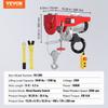 Electric Hoist Crane Winch 2640 lbs with 14 ft Wired Remote Control 230V