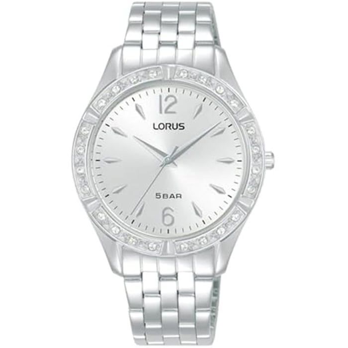 Montre - LORUS - RG265WX9 - Cuir Blanc - Quartz - Verre Minéral