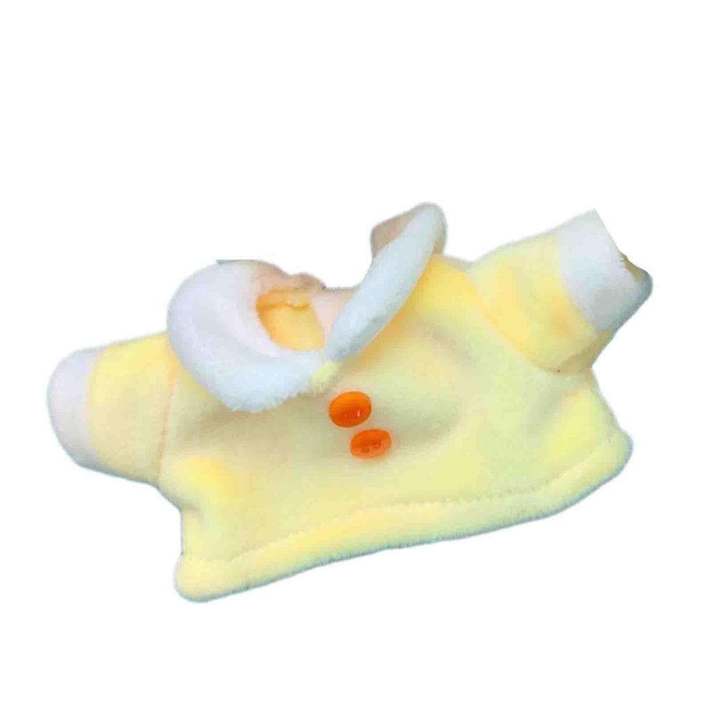 3 Pieces Plush Doll Nightwear Dress up Birthday Gifts Flexibility Decoration for Little Girls Hands