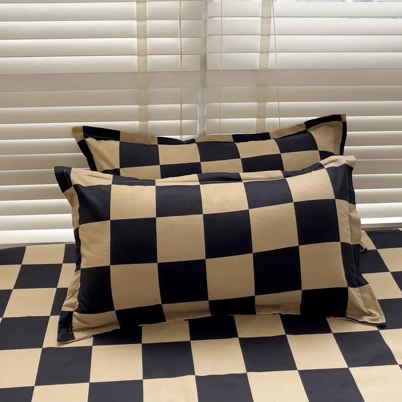 MissDeer 2pcs Pillow Cover Printed Pillowcase 48x74cm Pillowslip for Home Bed Cushion Cover Rectangle Pillow Case funda almohada