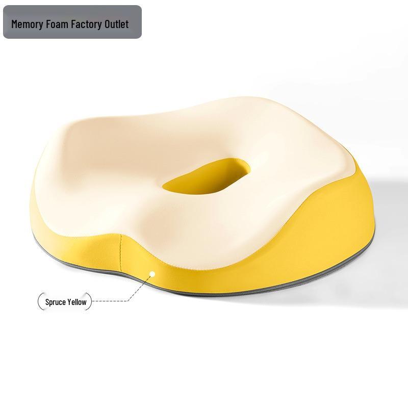 Ergonomic Summer Seat Cushion for Long Sitting - Hip and Tailbone Support 36cm x 36cm x 10cm cushion