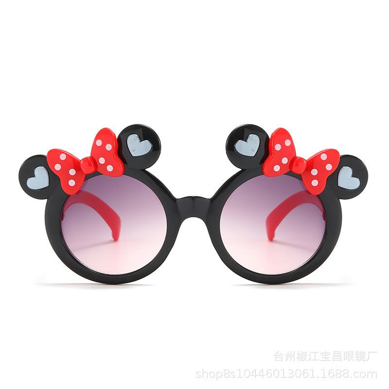 Dětské sluneční brýle Sluneční brýle Dětské Mašle Kreslené Roztomilé Dívčí Sluneční brýle s ochranou proti slunci