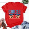 Girls Trip Cheaper Than Therapy T-shirts for Women Summer Casual Round Neck Short Sleeve Tee Female Fashion Vacation T Shirt Top