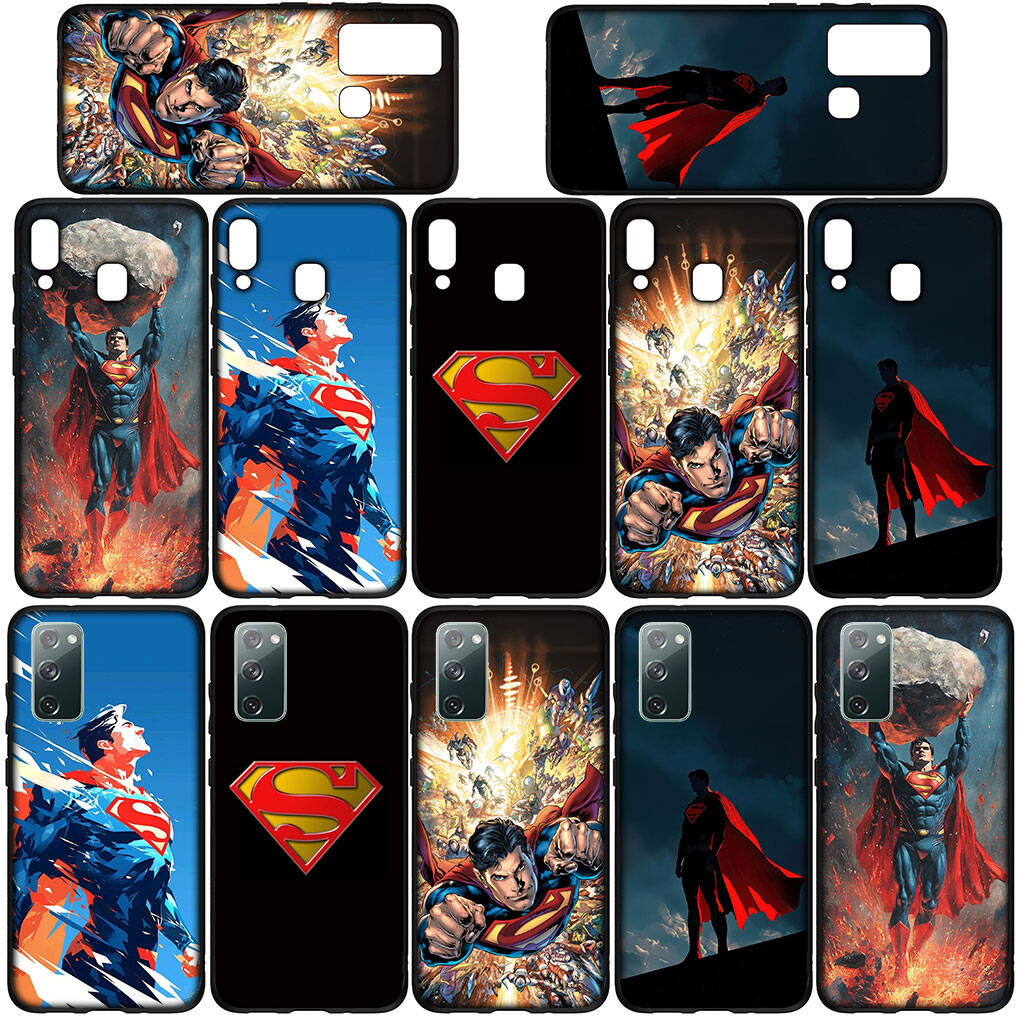 for Motorola Moto Edge 70 60 50 G54 G86 Samsung Galaxy S25 iPhone 17 16 15 Redmi Note 14 13 Pro Max Phone Case Anime Super Hero Supermans Man Cover