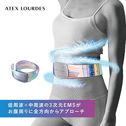 Atex Lourdes EMS Belt Nexa for Legs, Thighs, Lower Abdomen, Buttocks, and Lower Body Exercise AX-FR921sv