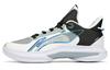 Wear Resistant, Non Slip And Breathable Low Top Basketball Shoes Men's White Black ABPR069-1