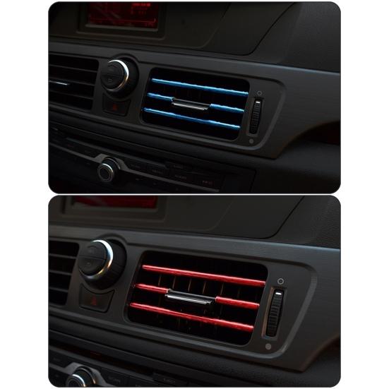 10 Stücke Universal U Klimaanlage Form Auto Trim Outlet Strip Grille Dekoration