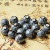 Jingdezhen ceramic jewelry diy Accessories12mm Floral Glazed Watermelon Beads for Making Necklaces and Women's Woven Bracelets Materials