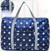 Foldable Extra Large Travel Duffel Bag – Lightweight Polyester with Stylish Star Pattern, Easy Storage & Fast Packing