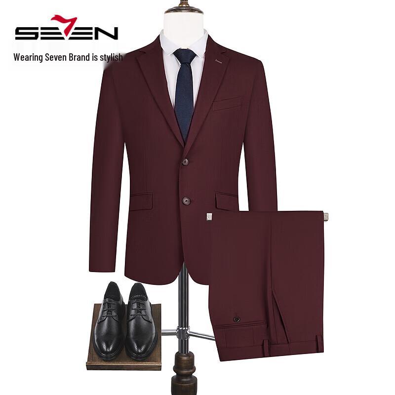 Seven Brand Men's Wool Blend Business Suit Set