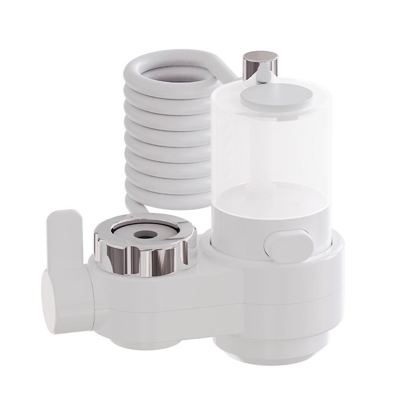 Automatic Portable Dishwasher Faucet Booster 127x61x124mm белый