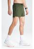 Men's Quick-Dry Mesh Running Shorts, 3/4 Length, Stretch & Breathable for Marathon Fitness
