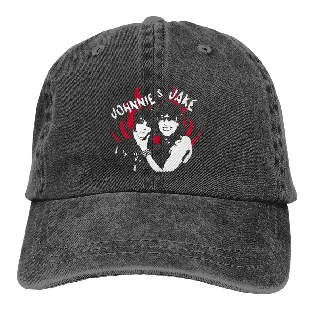 Mode Jake Webber Johnnie Guilbert Baseballkappe Herren Damen Used Denim Gewaschen Snapback Hut Outdoor Aktivitäten Hüte