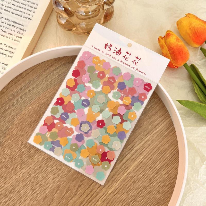 Polka Dot Washi Tape Stickers for Journaling - Small Round Labels