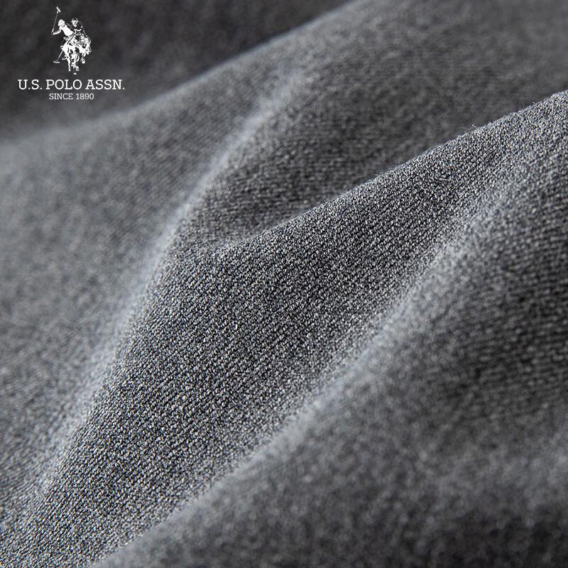 U.S. POLO ASSN. Men's Wrinkle-Free Loose Fit Straight Leg Trousers