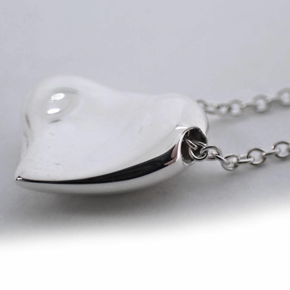 [Used] TIFFANY/Tiffany 925 Full Heart Pendant/Necklace/j7-1
