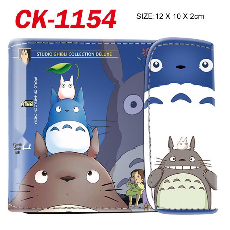 Chihiros Reise ins Zauberland Totoro Prinzessin Mononoke 3D Prägung Cartoon Münzbörse