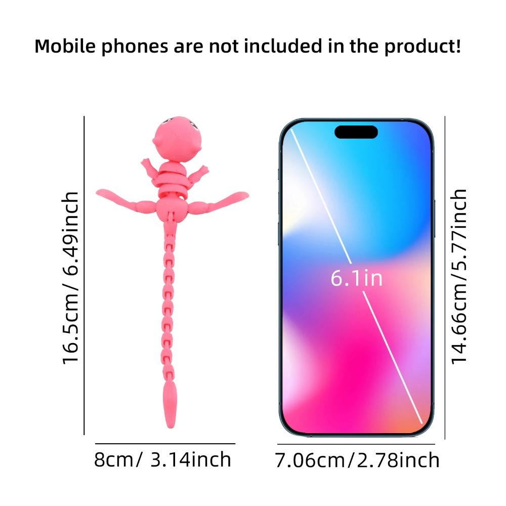 Highly Detailed 3D Printed Feline Animal Images, Joint Swinging, Office Decoration and Stress Relief