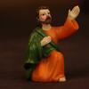 Resins LED Light Resurrection Scene Miniatures Figurines Set Detailed Figures for Easters Tabletop Decoration Ornaments