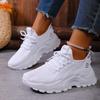 Flying weaving shock-absorbing fashion lightweight sports shoes casual shoes summer feet running shoes women's mesh breathable new models