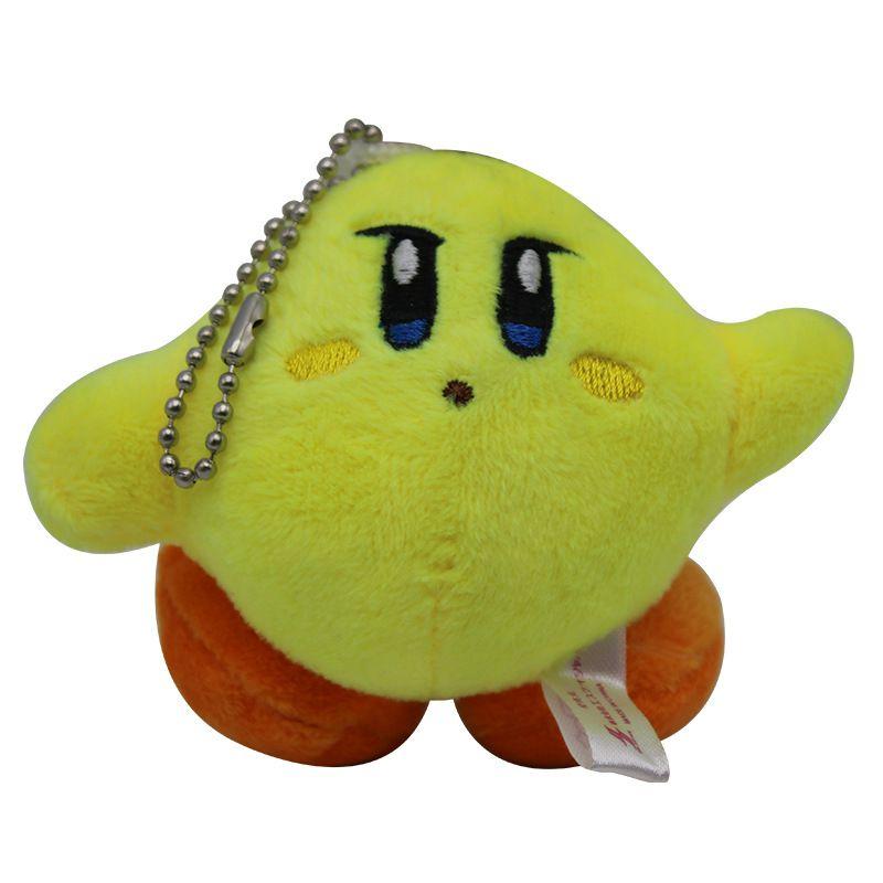 6 Star Kinds Kirby Plush Toys Cute Keychain Popopo Small Pendant Dolls Kids