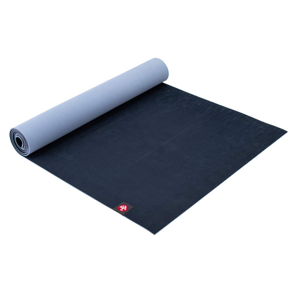 Manduka EKO Lite Mat 4mm Yoga Mat Hot Natural Grip (133021030) - Midnight, Pilates, Yoga, Stretching, Rubber, [Used]