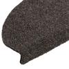 Self Adhesive Stair Treads 20 Pcs 65 X 21 X 4 Cm Anthracite Gray Semi Round Large