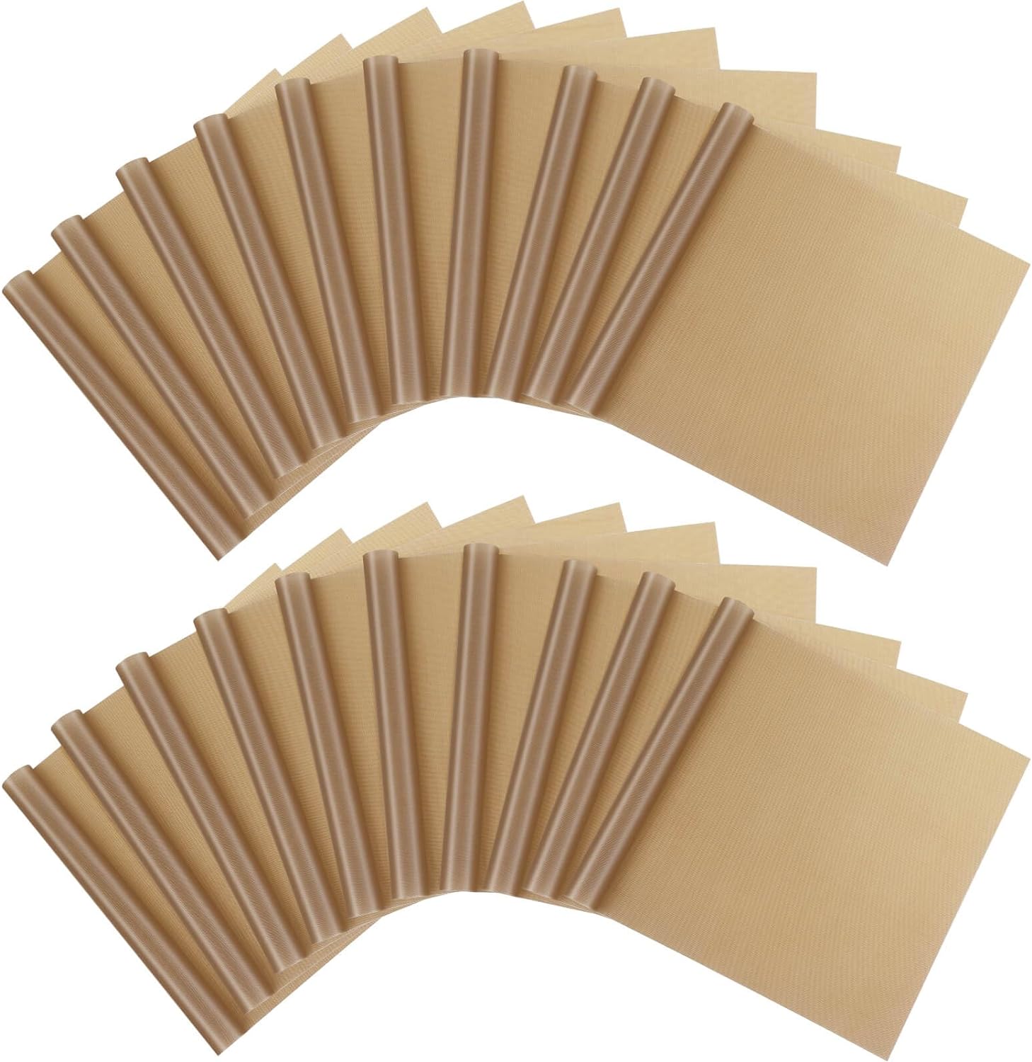 

20 шт. тефлоновых листов для термопресса, термостойкая бумага для термопереноса, защитные коврики для утюга Cricut HTV, выпечки и рукоделия