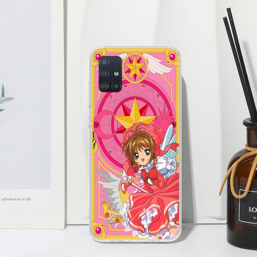 CardCaptor Sakura Anime Phone Case For Samsung Galaxy A52 A42 A32 A22 A12 A02S A72 A51 A50S A41 A31 A21S A71 A40 A30S A20S A10S