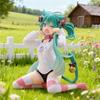 Anime Hatsune Miku Puppenmodell Cartoon Niedlich Tischdekoration geeignet für Auto Armaturenbrett Dekoration Niedliches Feiertagsgeschenk
