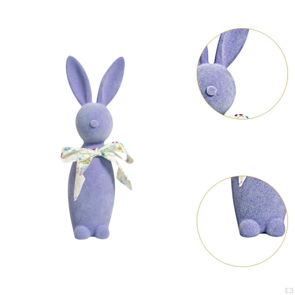 Bunny Figurine Resin Craft for Home Office Decor