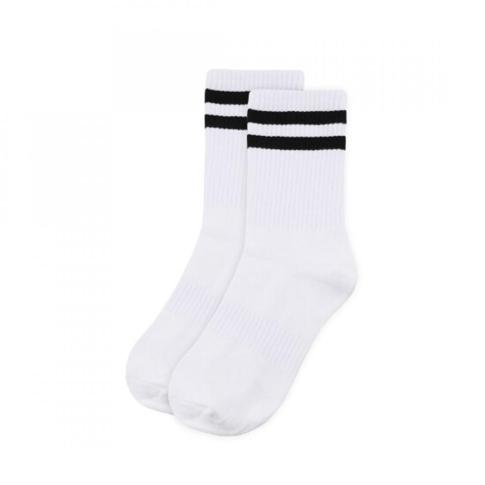 Onsol OnSocks Double Stripe Long Socks White Long 1+1